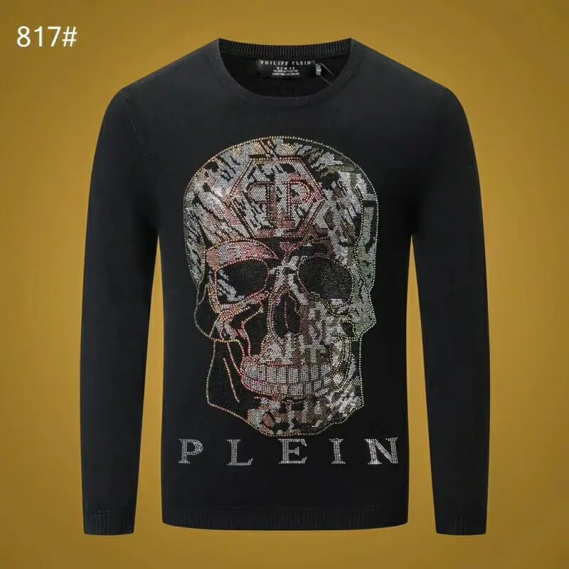 philipp plein pp pull  manches longues pour homme s_1111b10